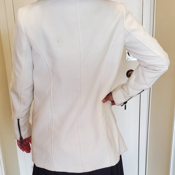 Stylish MNG Suit Polyester-Viscose Coat - Picture 4 of 8